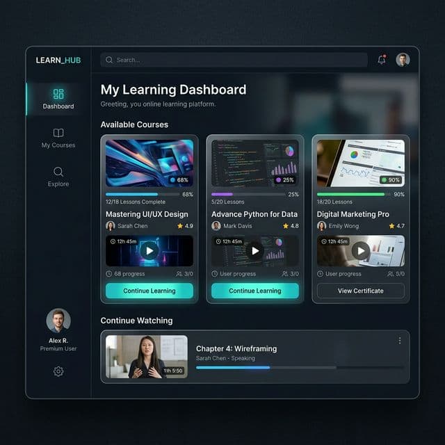 Learning Layer project preview